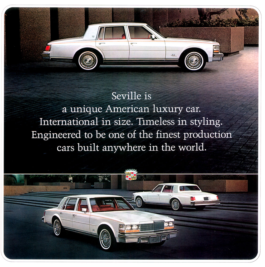 1977 Cadillac Seville Brochure Page 2